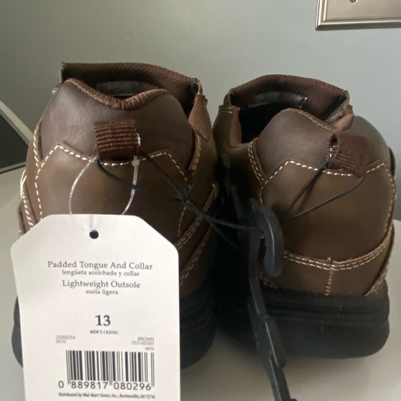 Faded Glory Other - Men’s Size 13 Brown Loafer Slip Ons NWT!